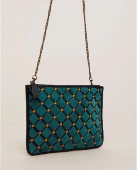 Surkana Braided Bag Green 22NOMA342