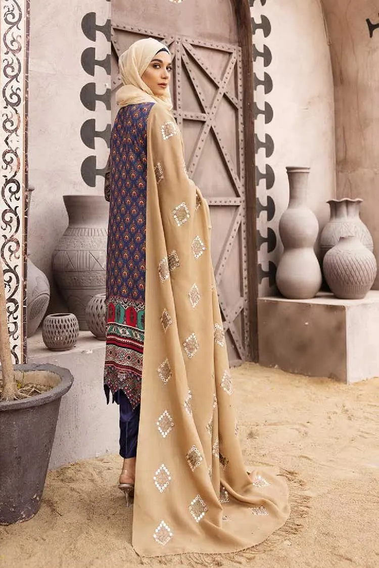 03 Gul e Zarki Cotton Satin Printed Collection Vol 3