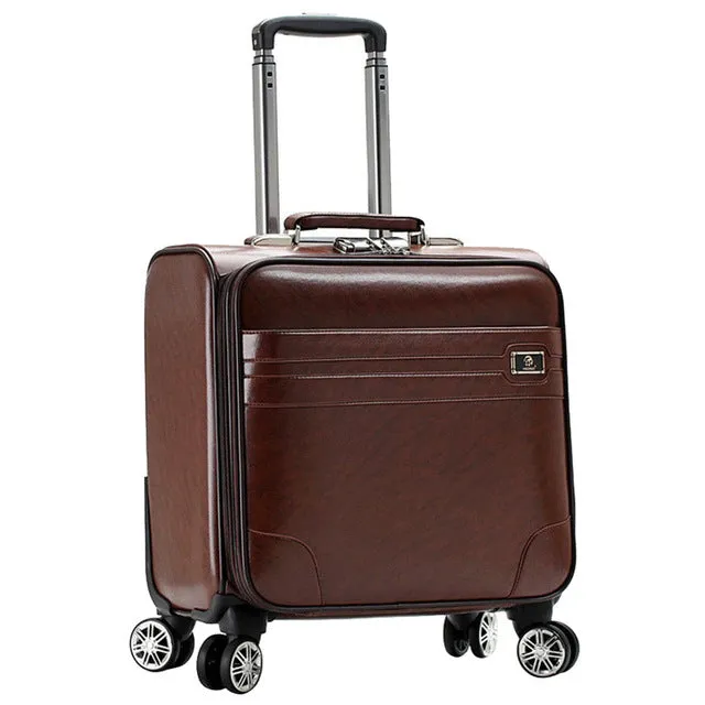 16 Inch Rolling Luggage Suitcase Boarding Case Travel Luggage Spinner Cases Trolley Suitcase