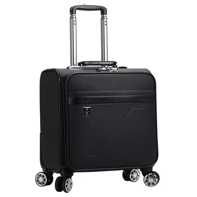 16 Inch Rolling Luggage Suitcase Boarding Case Travel Luggage Spinner Cases Trolley Suitcase