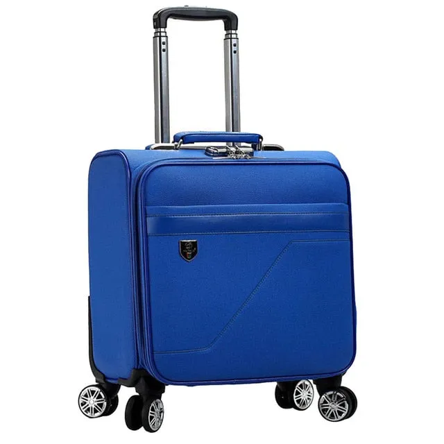 16 Inch Rolling Luggage Suitcase Boarding Case Travel Luggage Spinner Cases Trolley Suitcase