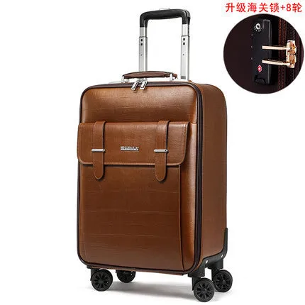 16/18/20 Inch Business Boarding Box,Customs Lock Luggage,Fashion Trolley Case,22/24 Inch Rolling