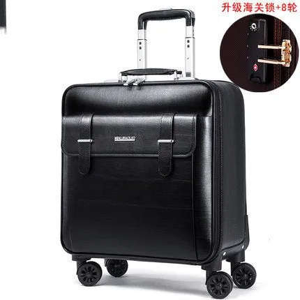 16/18/20 Inch Business Boarding Box,Customs Lock Luggage,Fashion Trolley Case,22/24 Inch Rolling