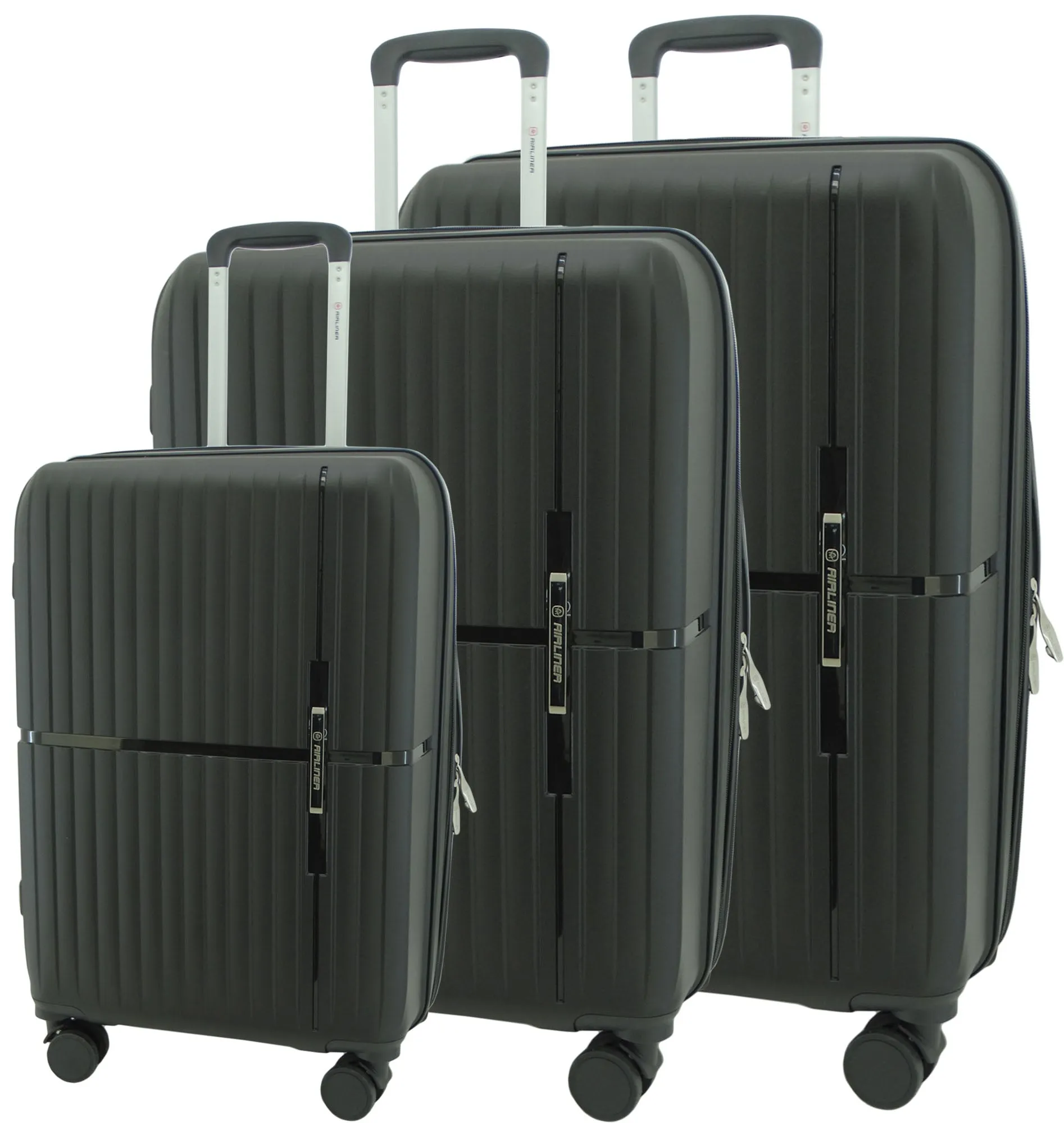 1772BK, Airliner Large Suitcase - 28" (Black)