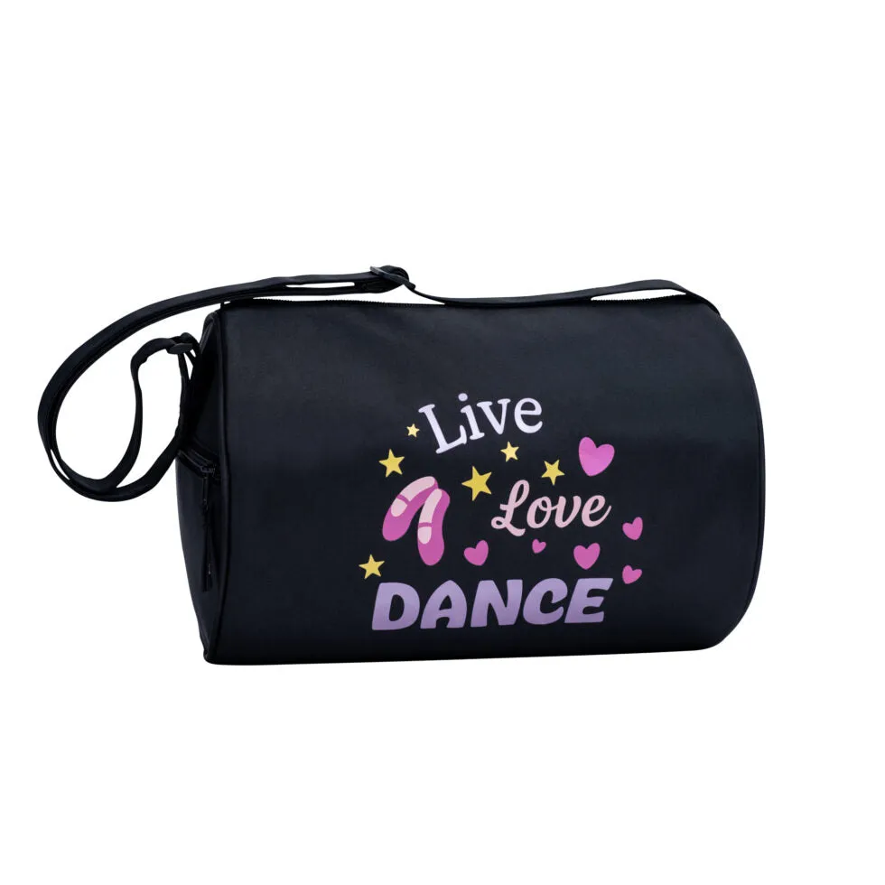 4507 Live Love Dance Duffel