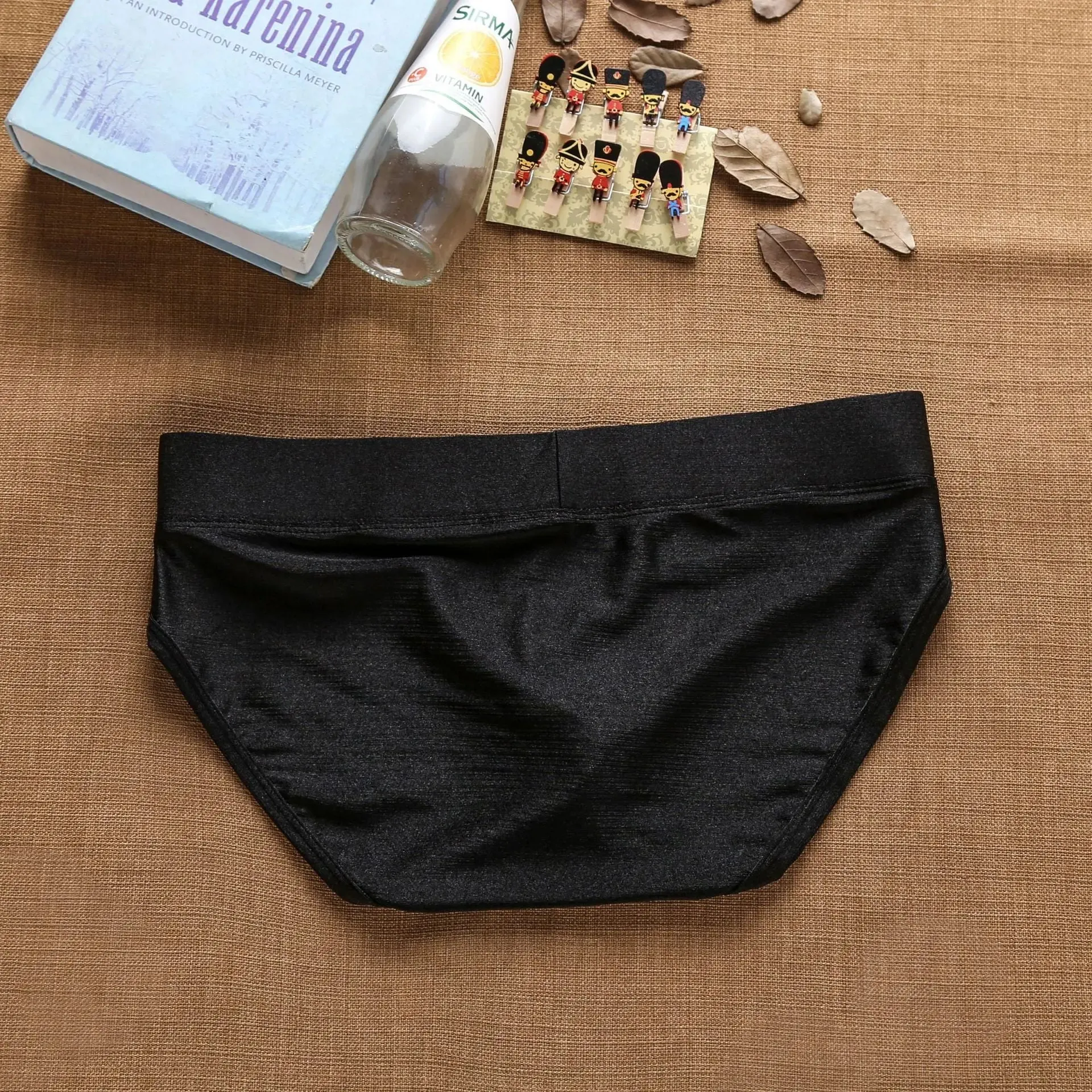 Addicted Solid Silk Briefs