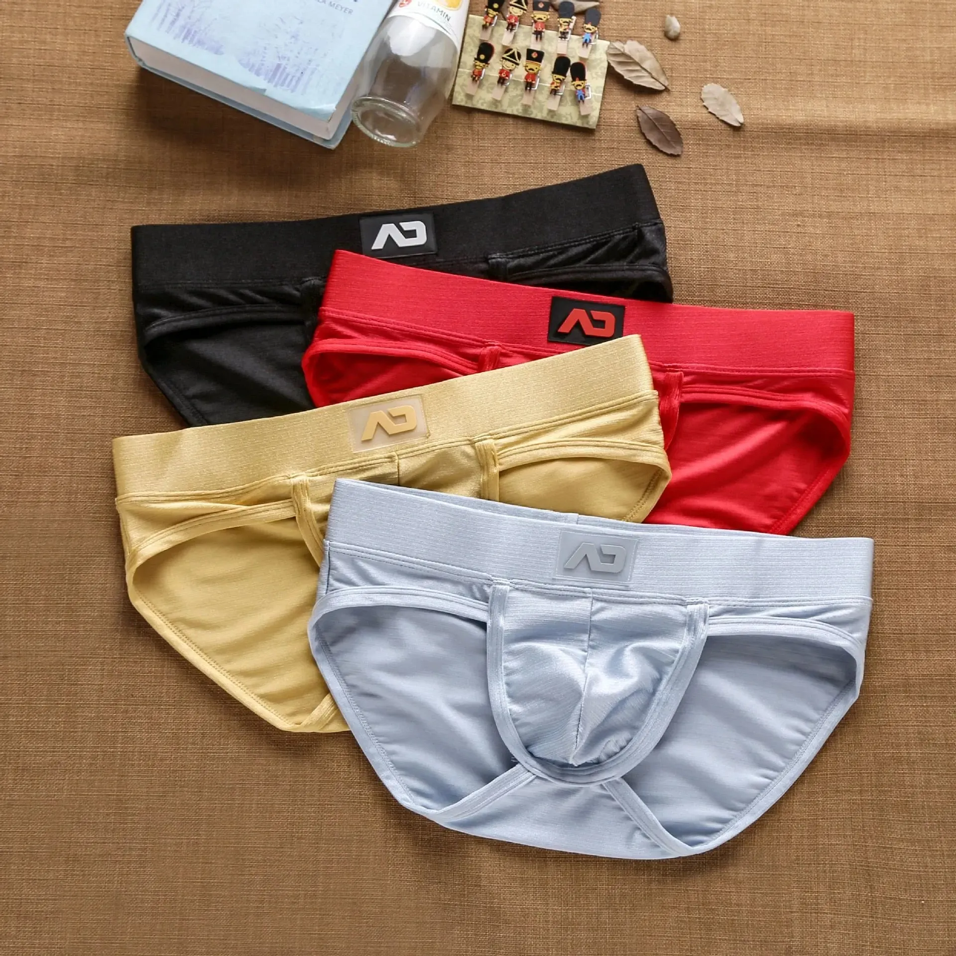 Addicted Solid Silk Briefs