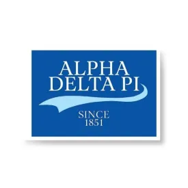 ADPi - Sorority Peel & Stick Patch - Collegiate Design