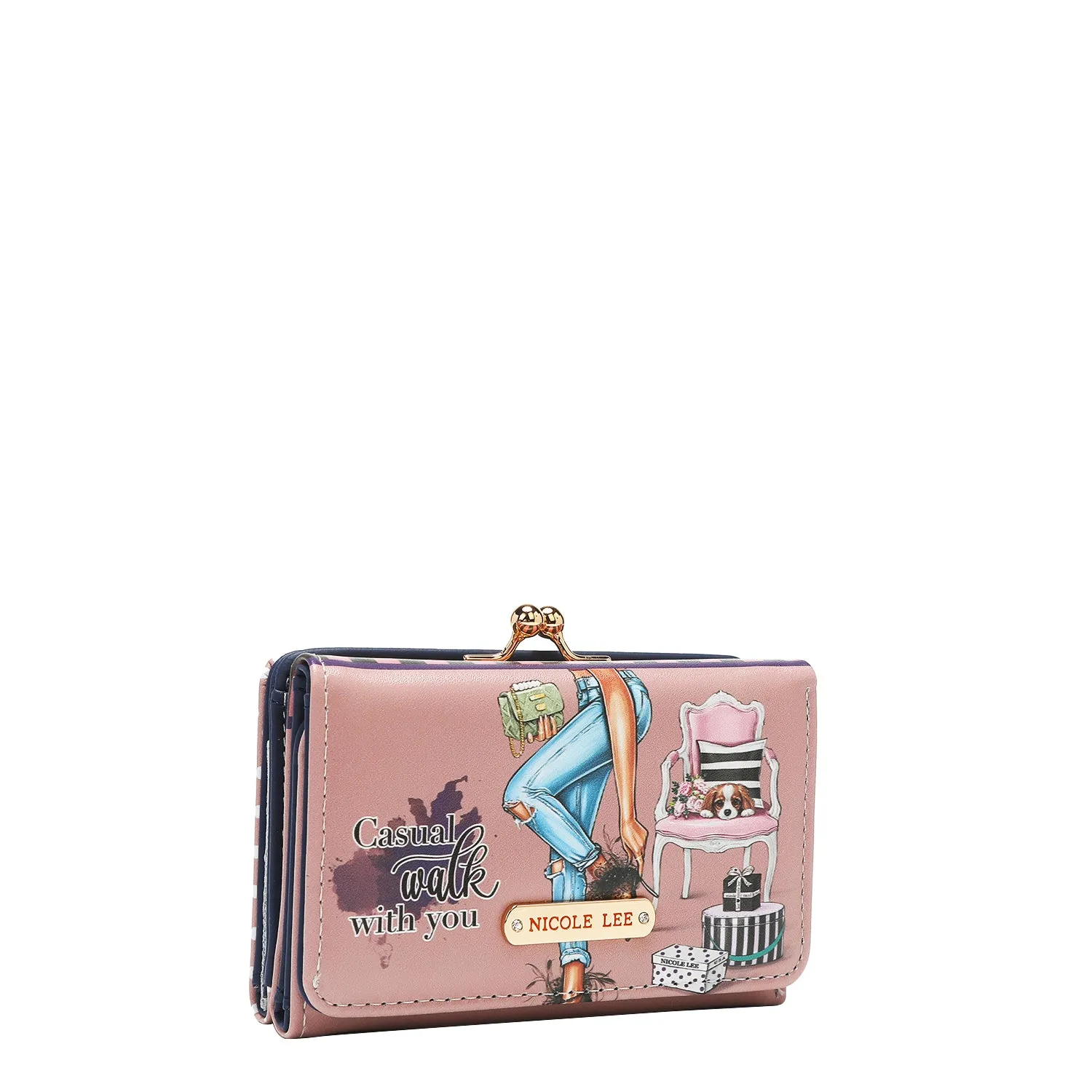 AGUSTINA TRIFOLD WALLET