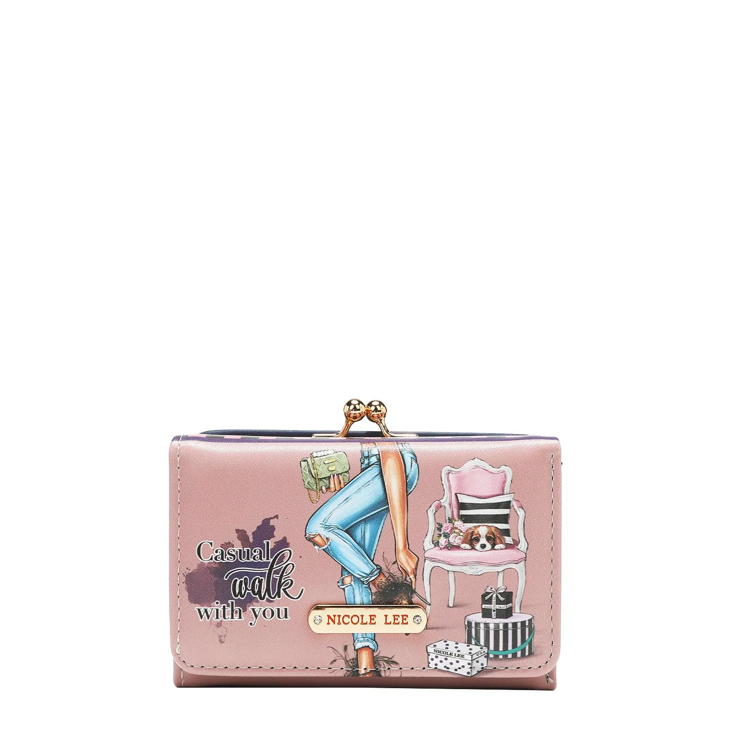 AGUSTINA TRIFOLD WALLET