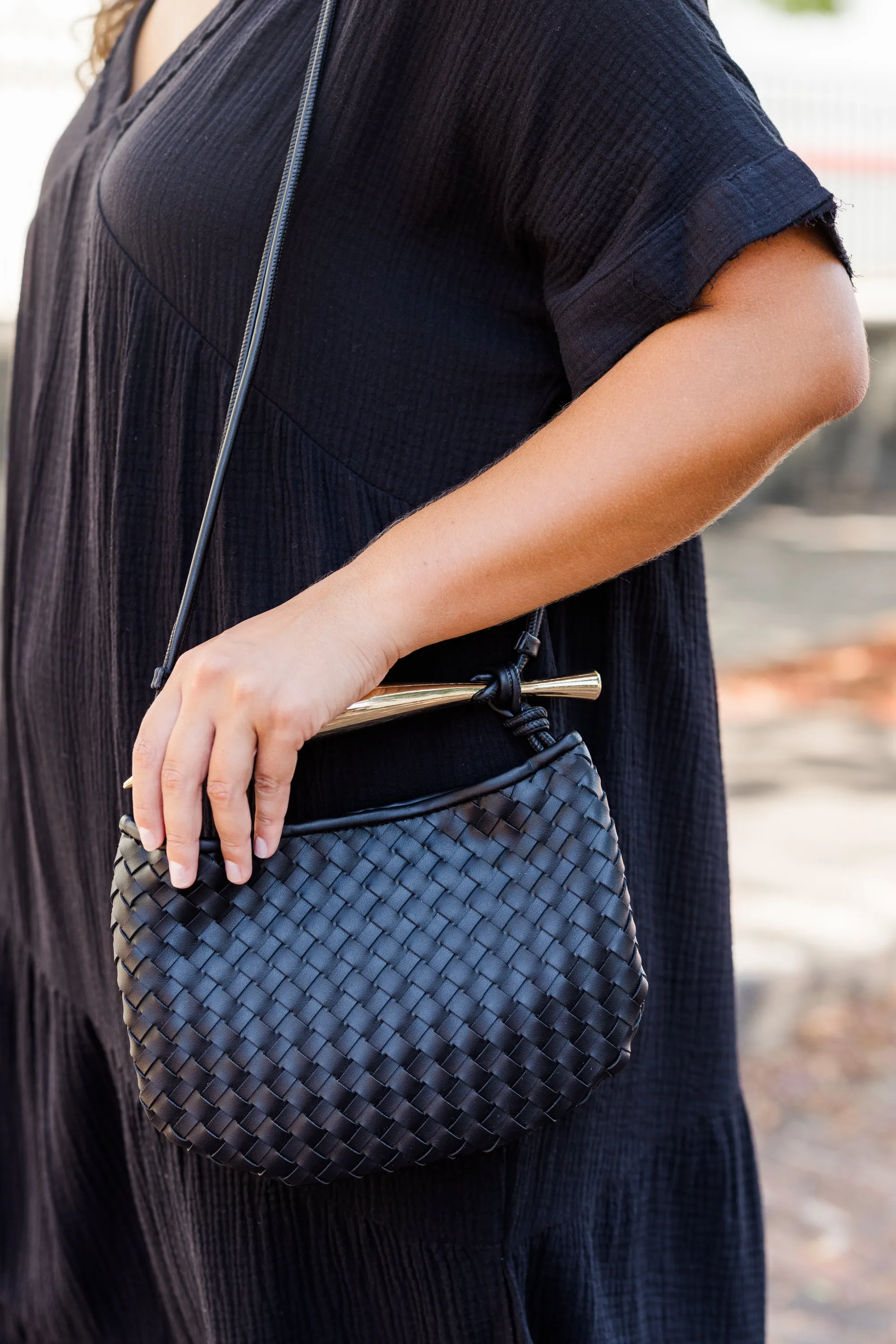 Along For The Drive Purse, Black