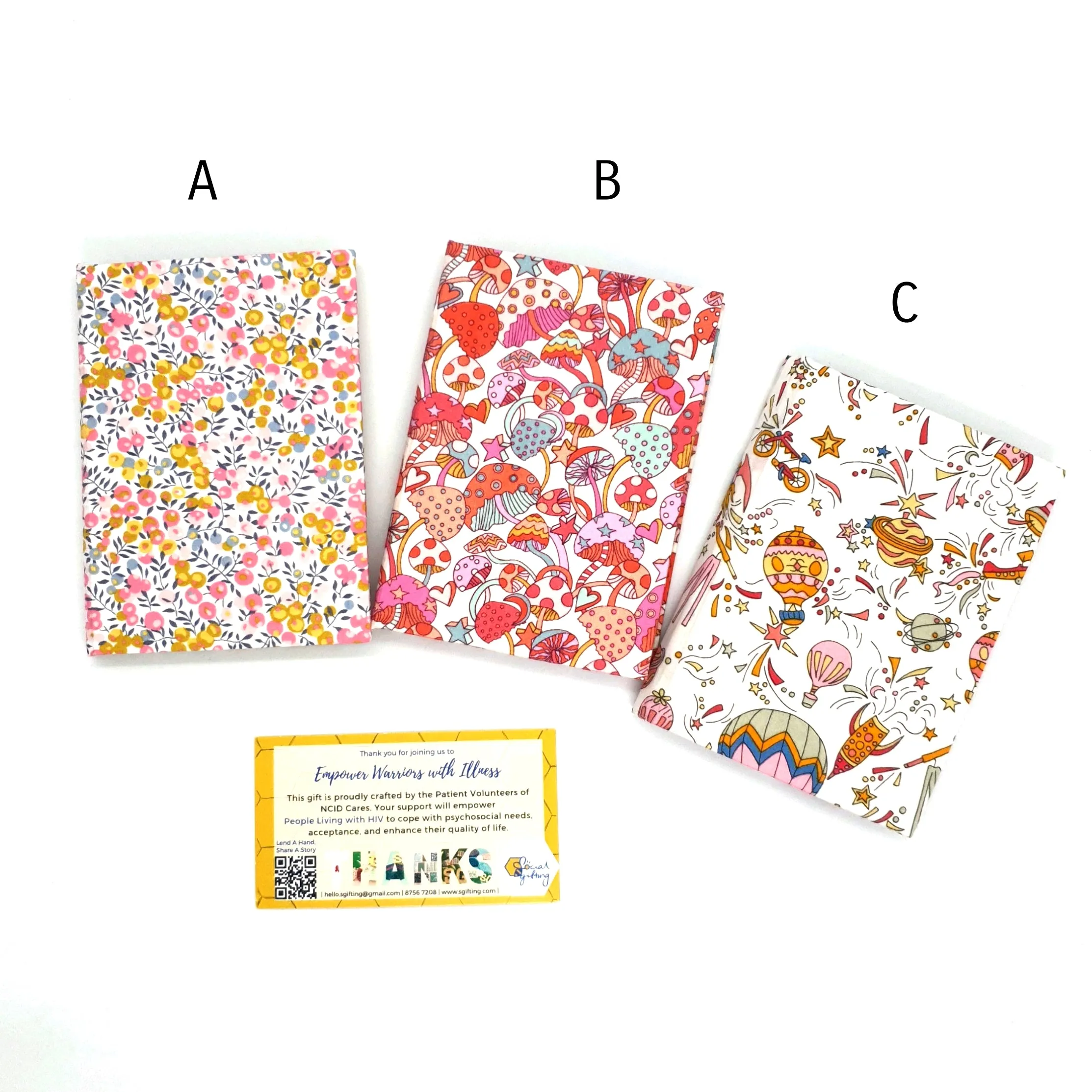 Assorted Pattern Memo Pad