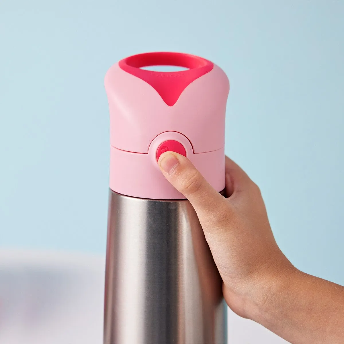 B.Box Insulated Drink Bottle 500ml - Flamingo Fizz