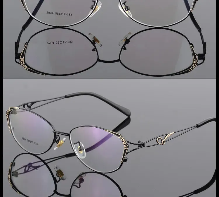 BCLEAR High Quality Popular Women Eyeglasses Full Frame Eye Glass Female Optical Glasses Frames Colorful Fashion Spectacle Frame