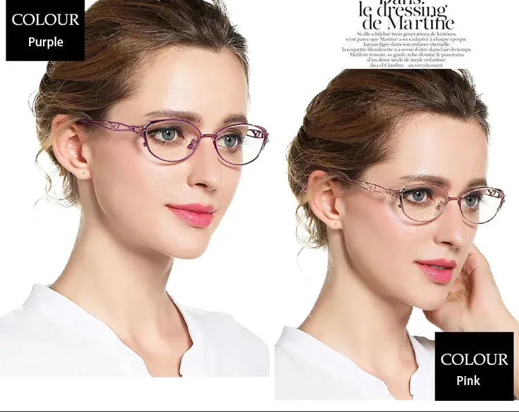 BCLEAR High Quality Popular Women Eyeglasses Full Frame Eye Glass Female Optical Glasses Frames Colorful Fashion Spectacle Frame