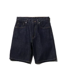 Beams Plus 5 Pocket Shorts Denim - Indigo