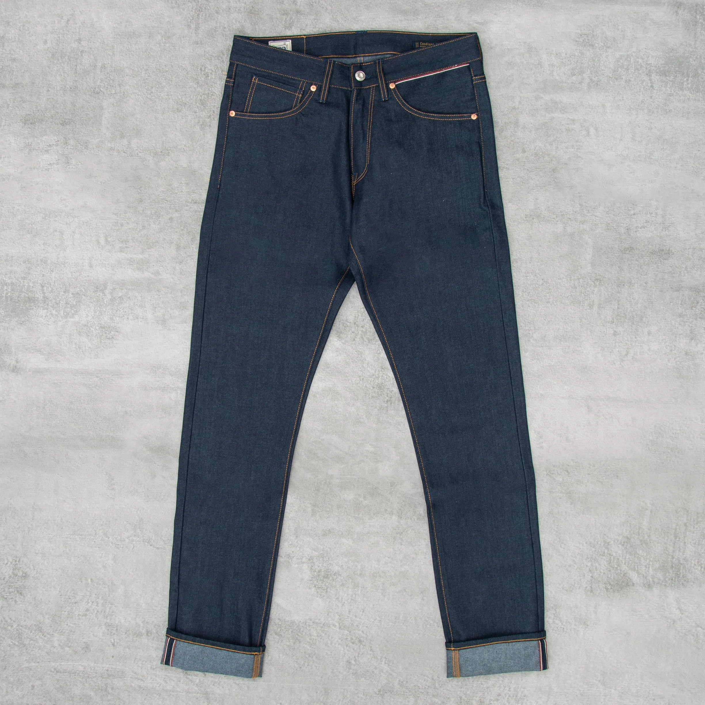 Benzak B-01 SLIM 13 oz. Candiani Eco Selvedge - Indigo