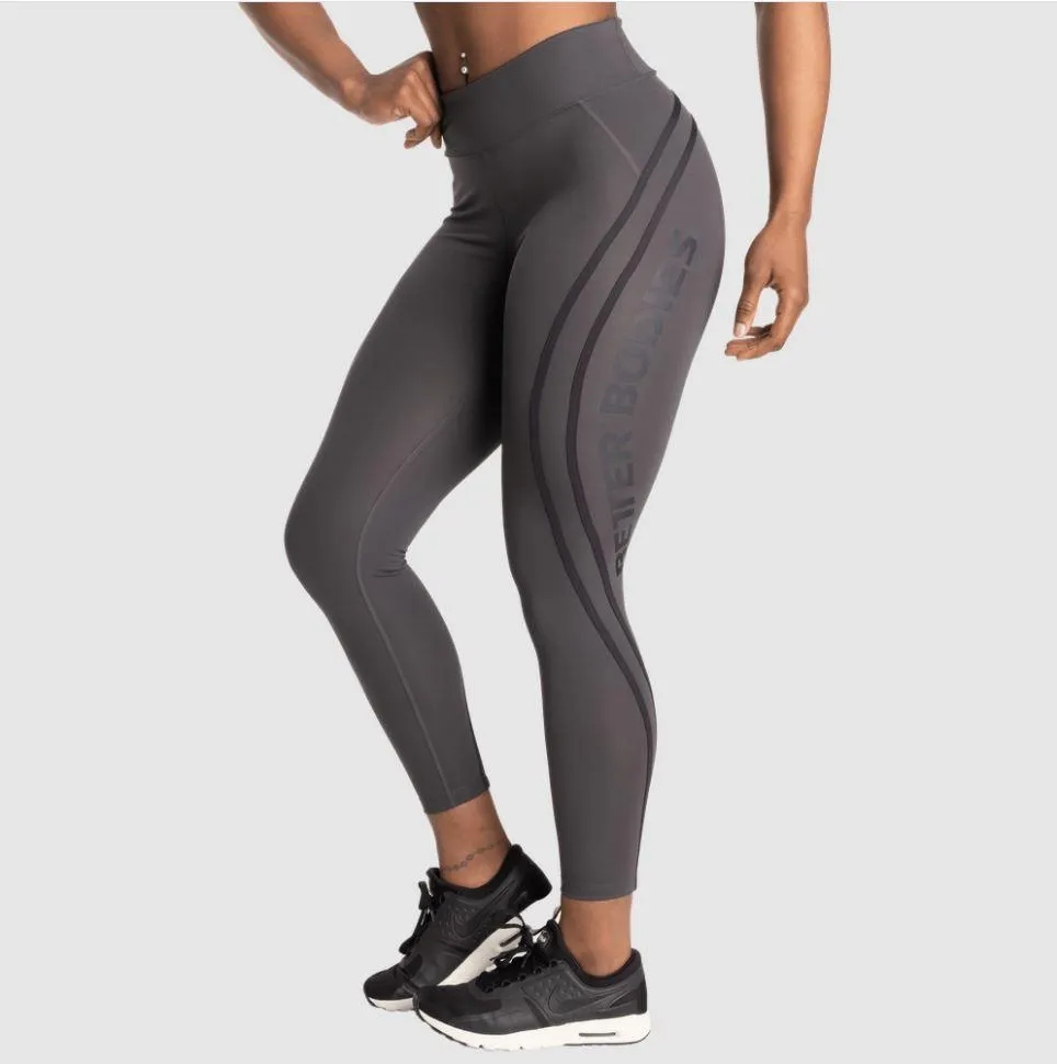 Better Bodies Legacy High Tights - Charcoal