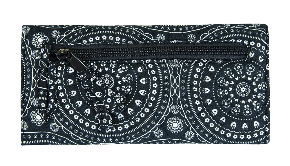 Black Medallion Wallet