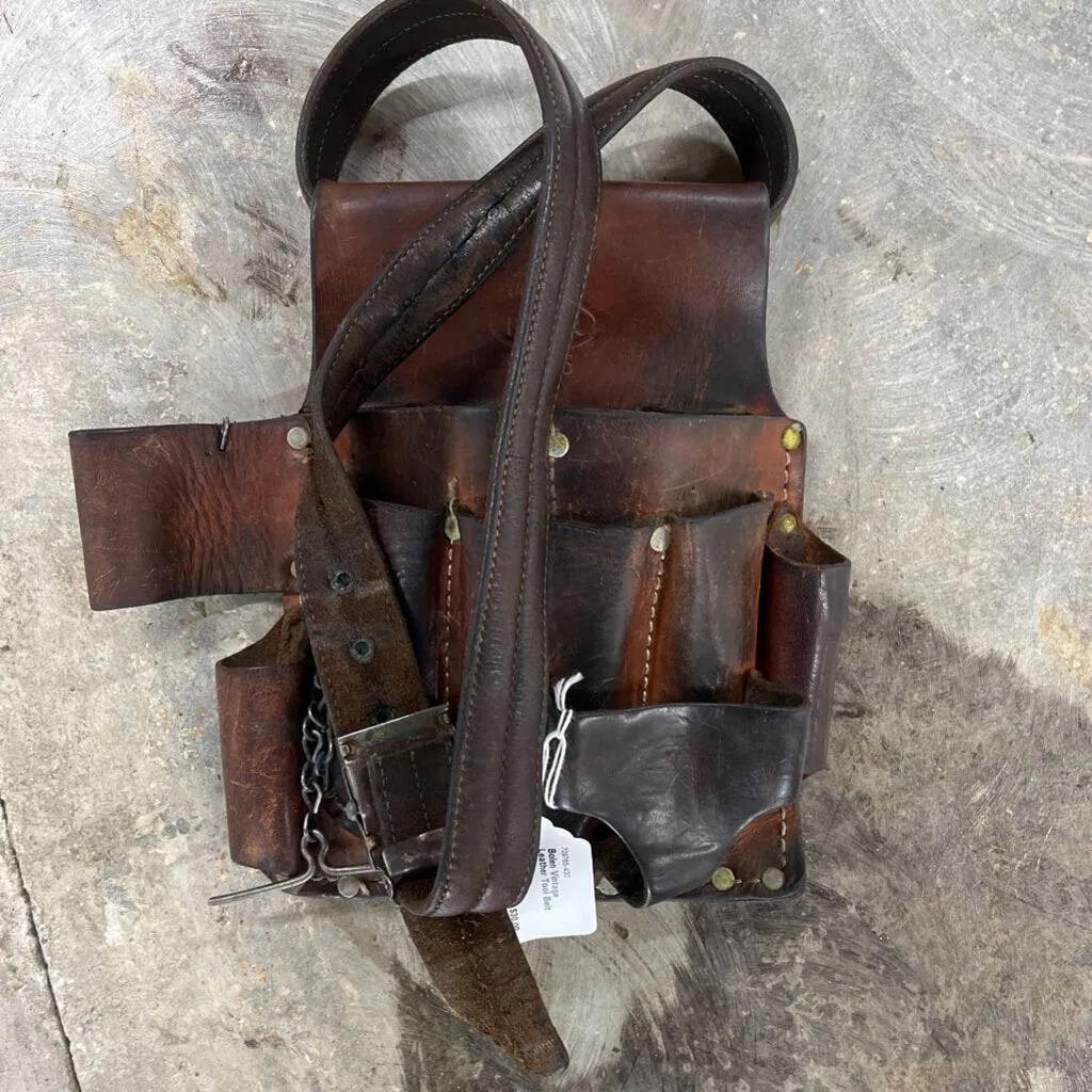 BOLEN VINTAGE LEATHER TOOL BELT