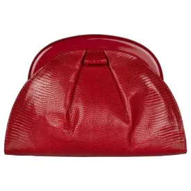 Bottega Veneta Red Clutch Bag