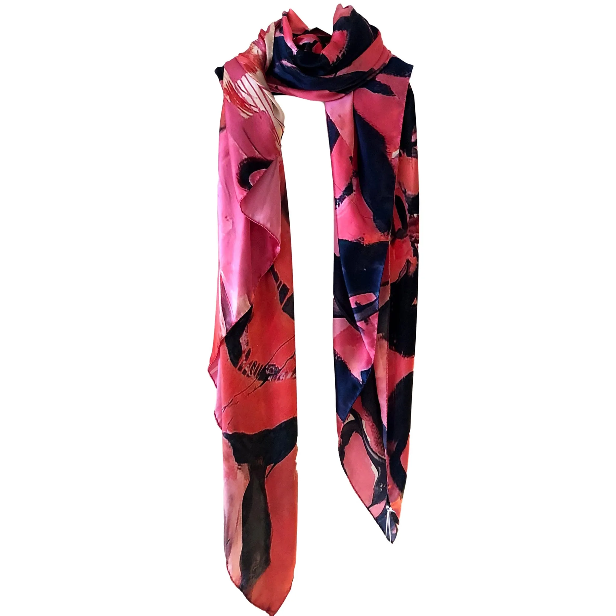 Camila NYC Fuchsia | Crinkle Silk