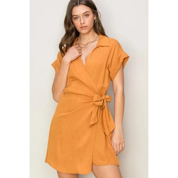 Carmel Wrap Romper