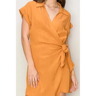 Carmel Wrap Romper