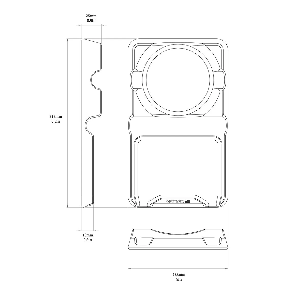 CASH TRAY with DTEX PADS