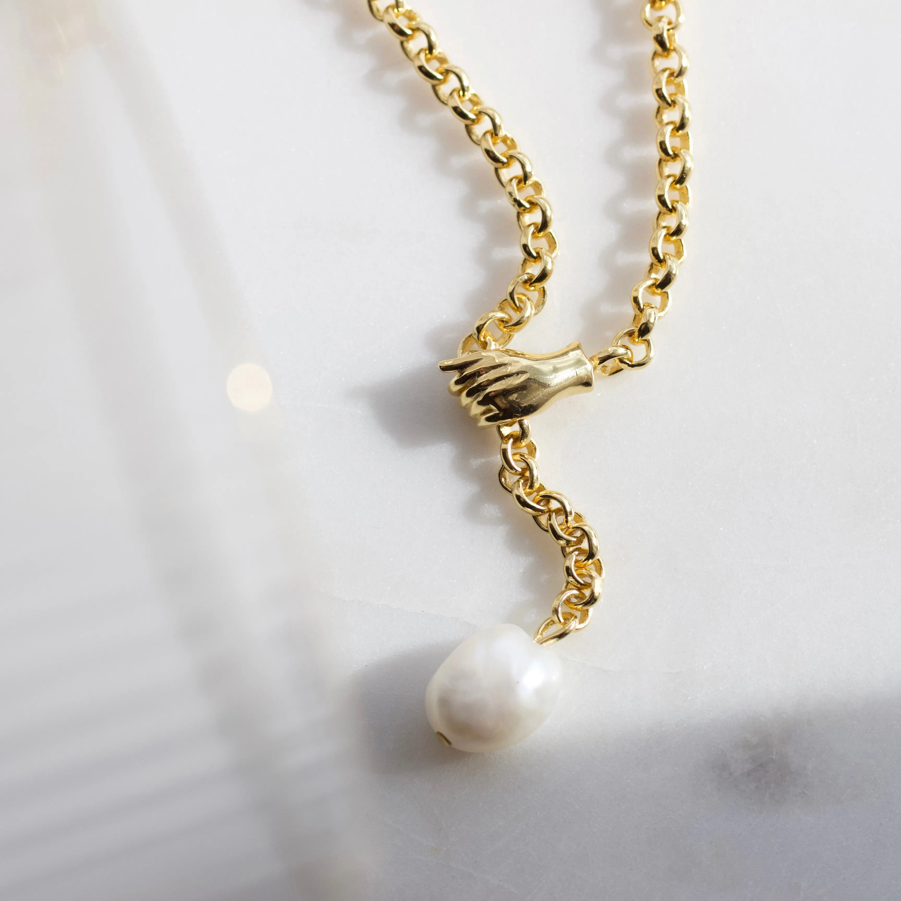 CE x YOU Pearl Strength Necklace