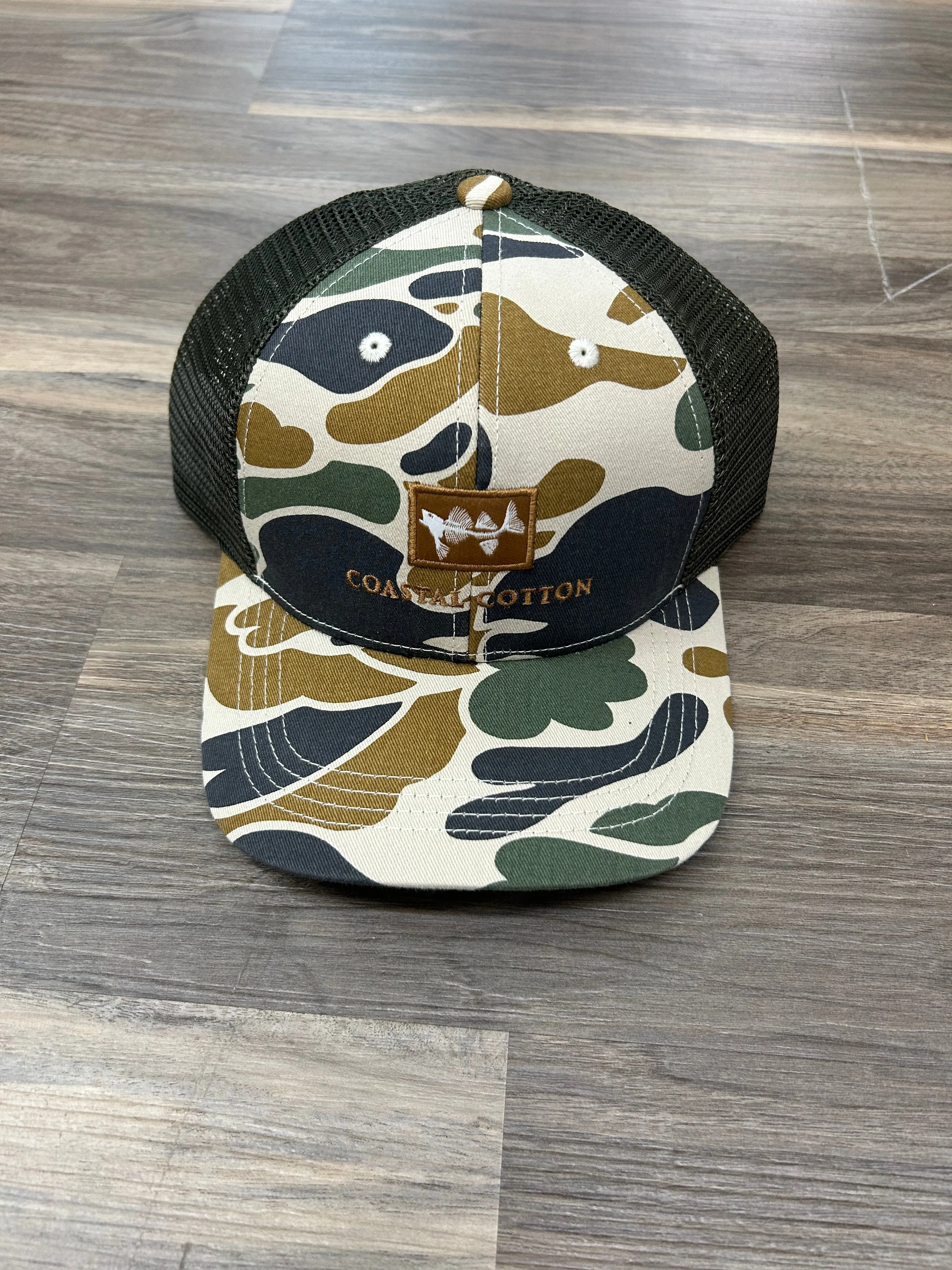 Coastal Structured Twill Trucker Cap