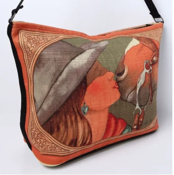 Cowgirl Kim Digital Print Cowgirl Handbag #110