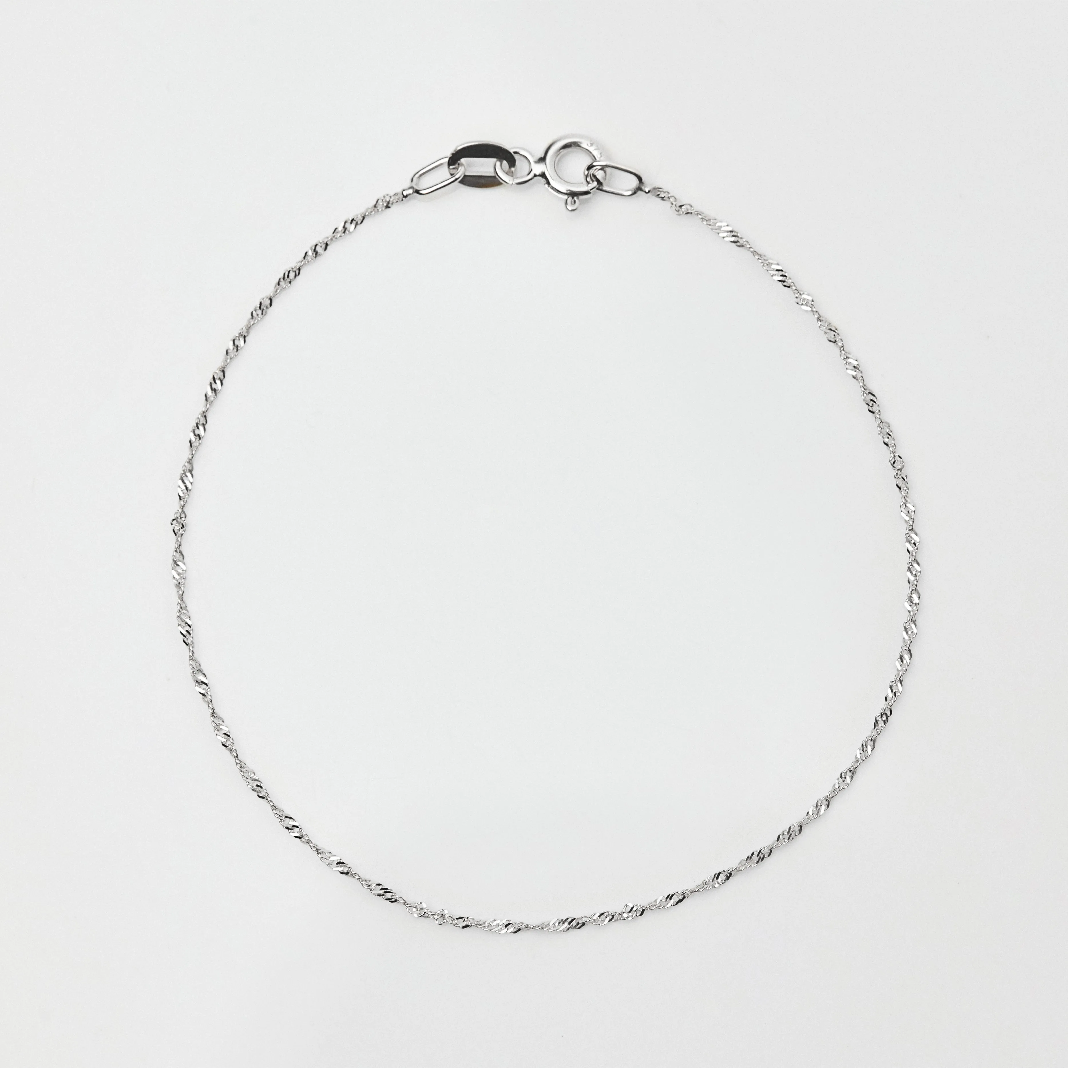 Dainty Singapore Chain Bracelet