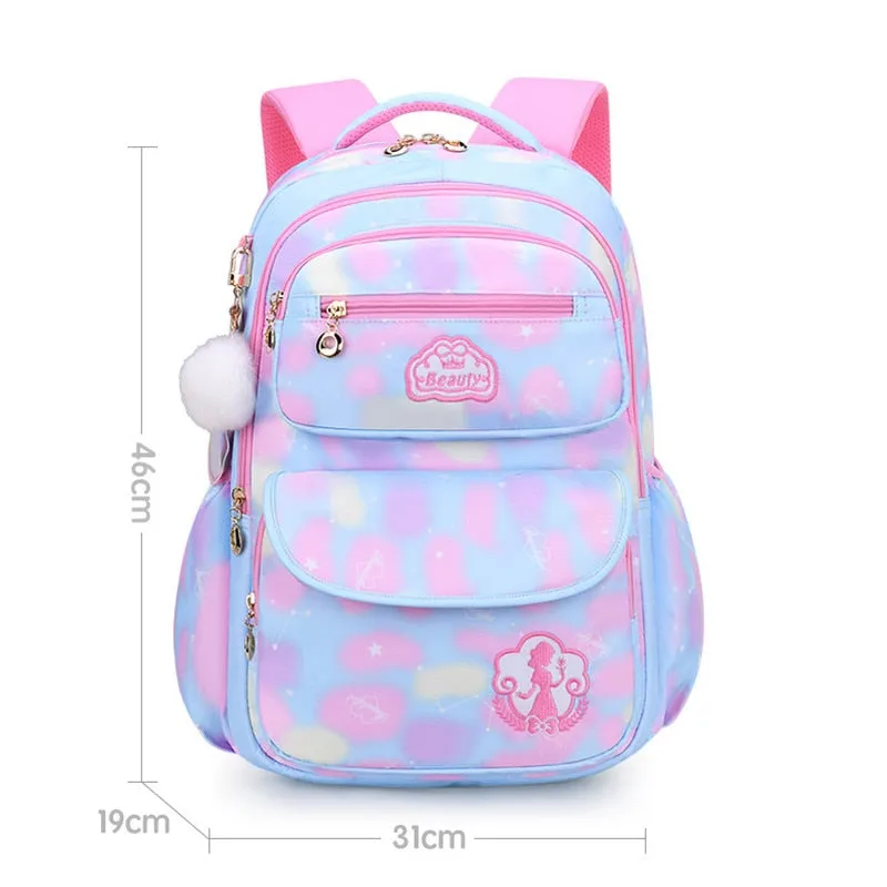 deanwangkt Cute Girls School Bags Children Primary School Backpack satchel kids book bag Princess Schoolbag Mochila Infantil 2 szies