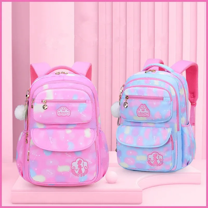 deanwangkt Cute Girls School Bags Children Primary School Backpack satchel kids book bag Princess Schoolbag Mochila Infantil 2 szies