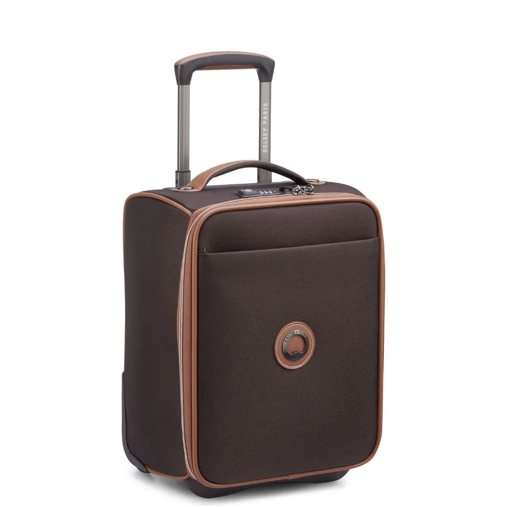 Delsey Chatelet Air 2.0 Underseat Bag With Laptop Sleeve - Chocolate