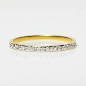 Diamond Pave Eternity Band