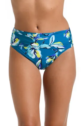 Fiji Tropics Mid-Waist Sash Band Bottom