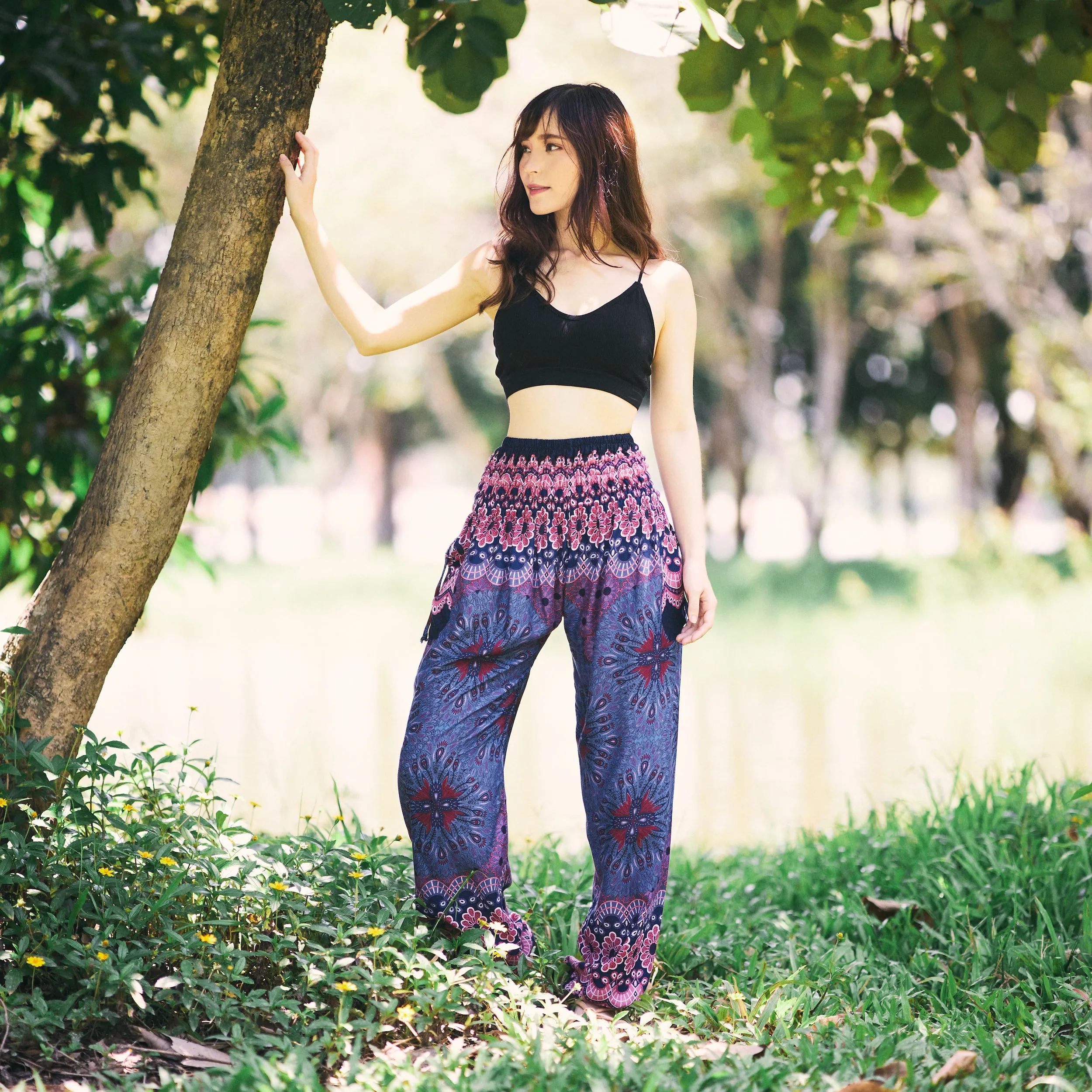 Flower Mandala Harem Pants