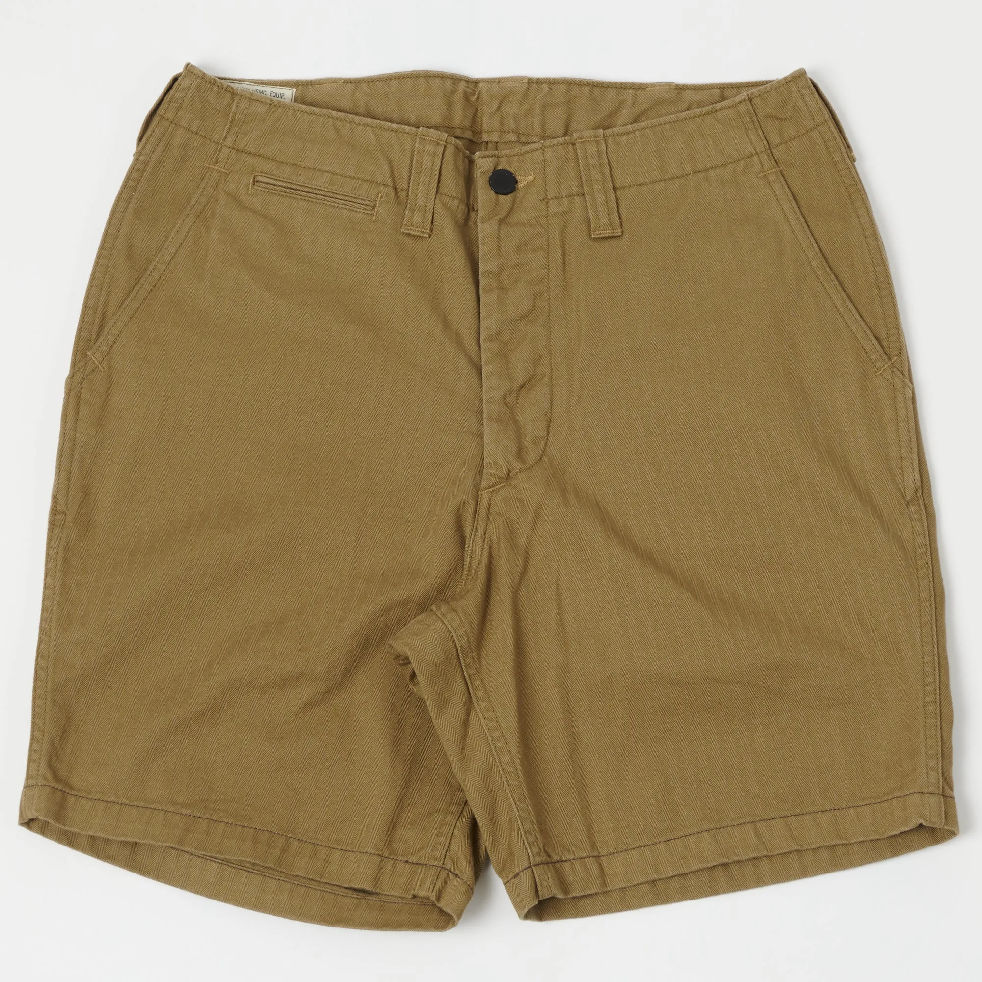 Freewheelers 2122021 'M-1942' Short - Khaki Beige