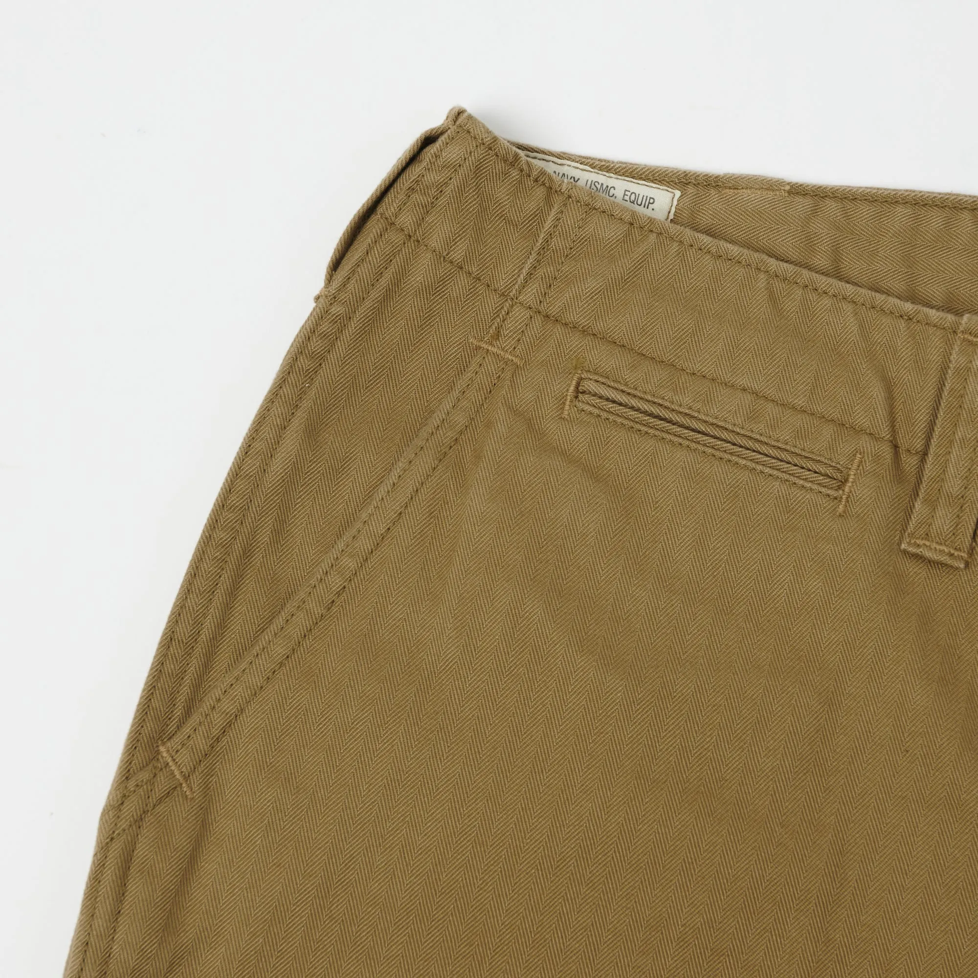 Freewheelers 2122021 'M-1942' Short - Khaki Beige