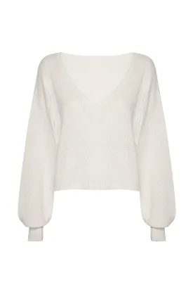 Hamilton Island Sweater - White