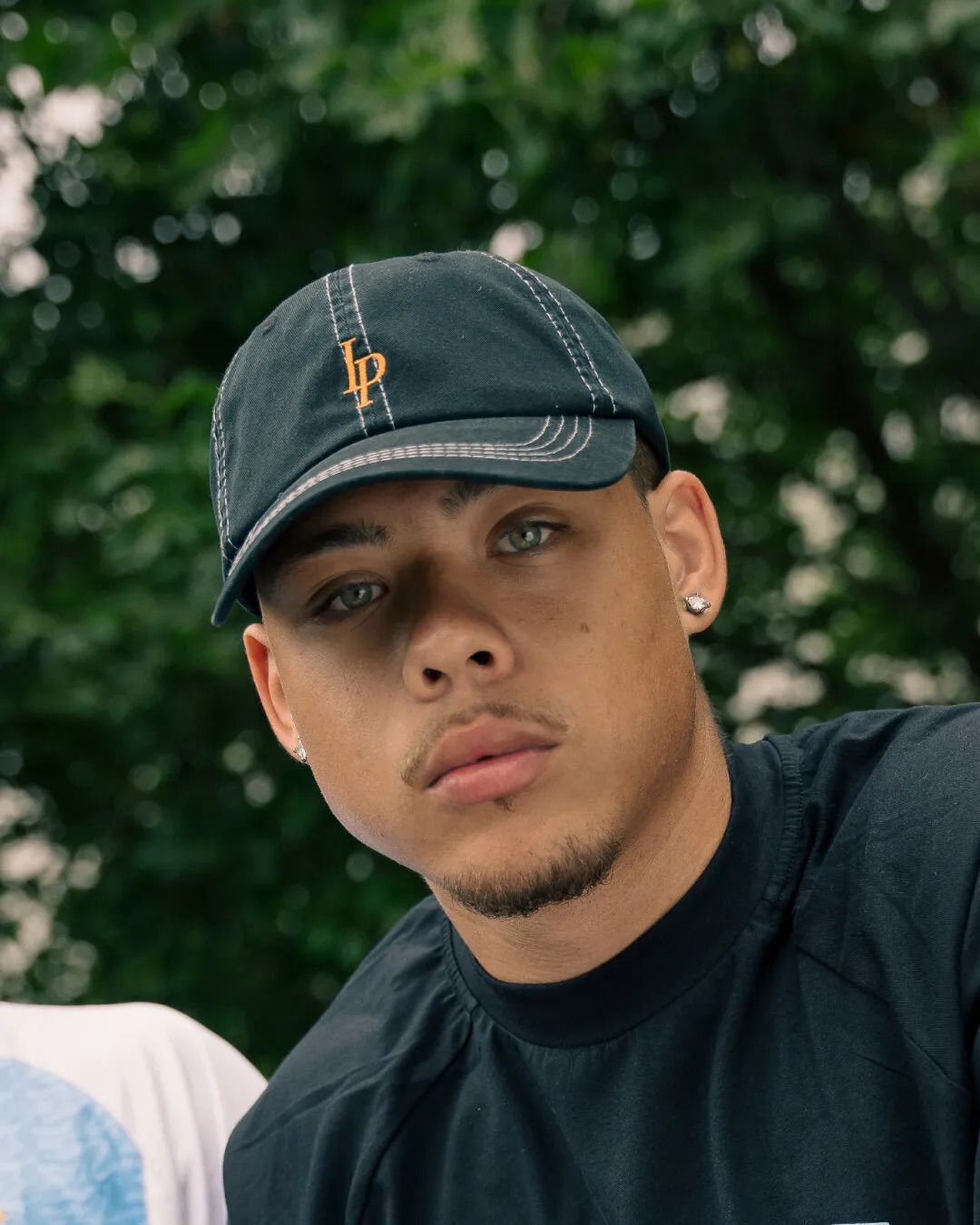 Heritage Contrast Dad Cap - Faded Black