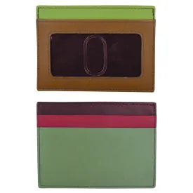 ILI NEW YORK 7201 ID AND CREDIT CARD HOLDER SAGE MULTI