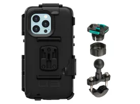 iPhone 14 Series Tough Motorcycle Waterproof Mount Phone Case Kits