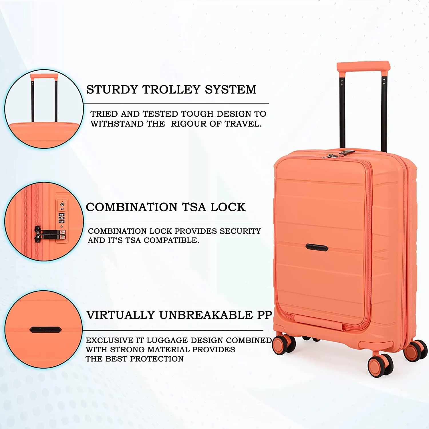 IT Luggage Momentous (Fusion Coral)