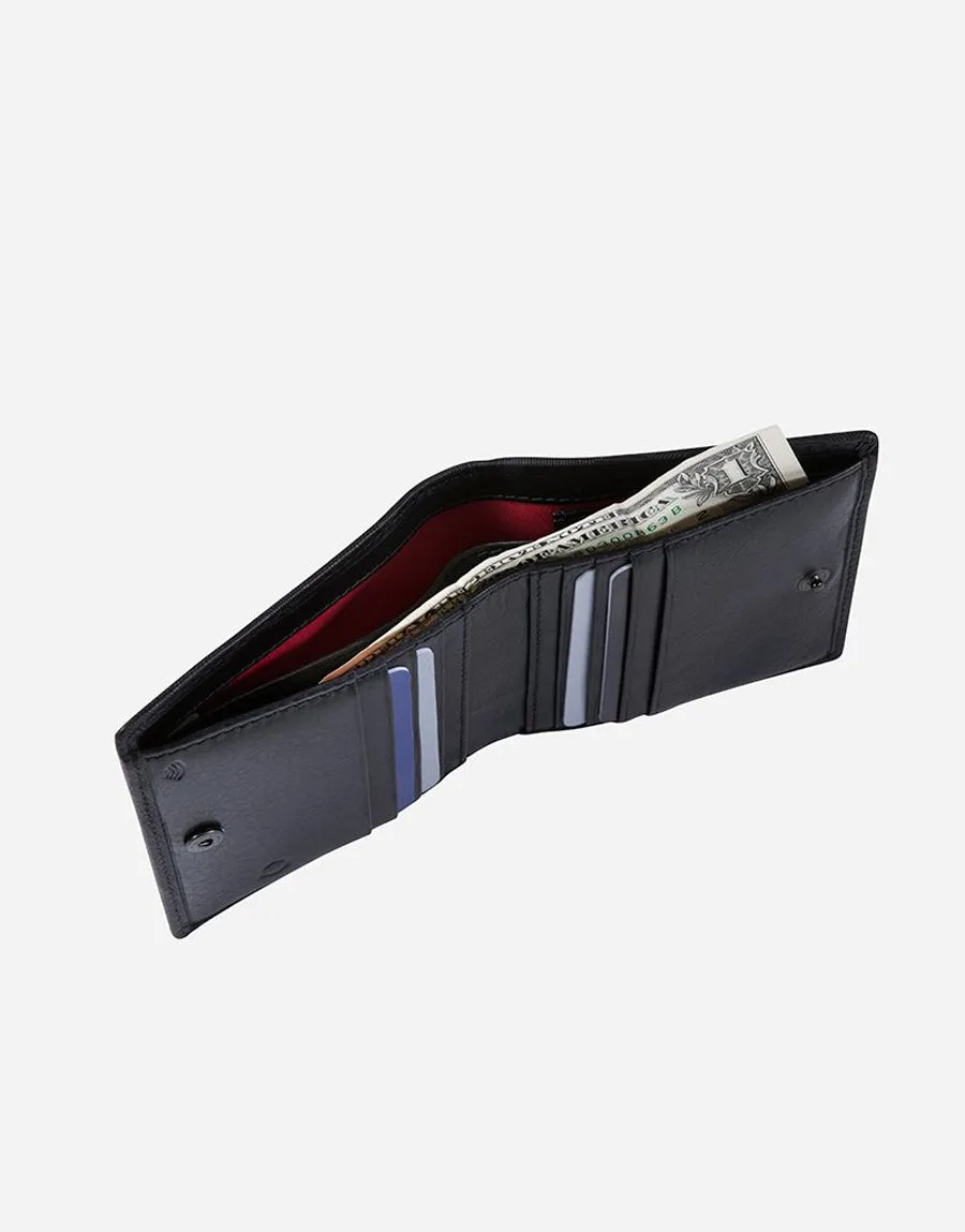 Jekyll & Hide Havana Slim Billfold Wallet With Coin Camo