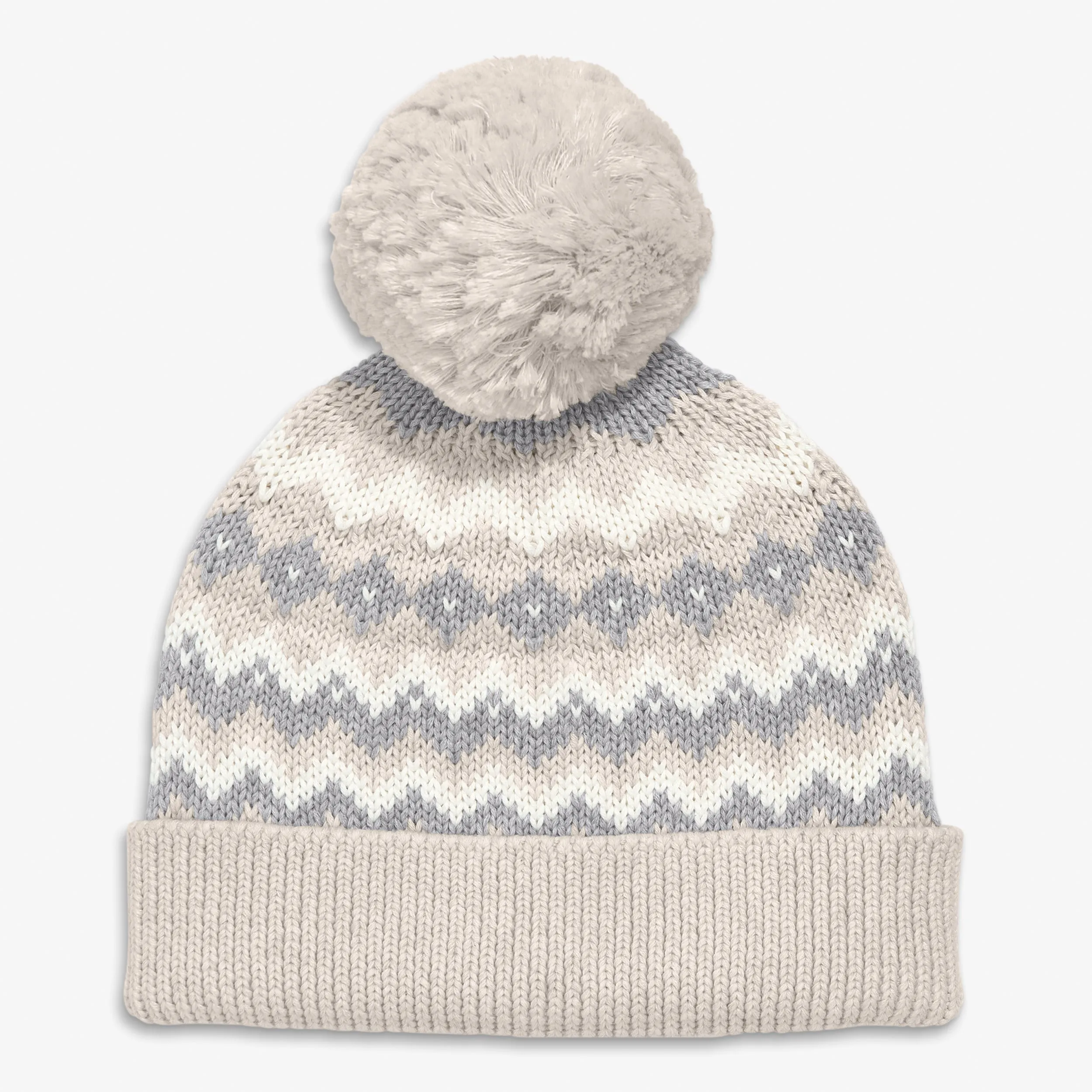 Kids fair isle beanie