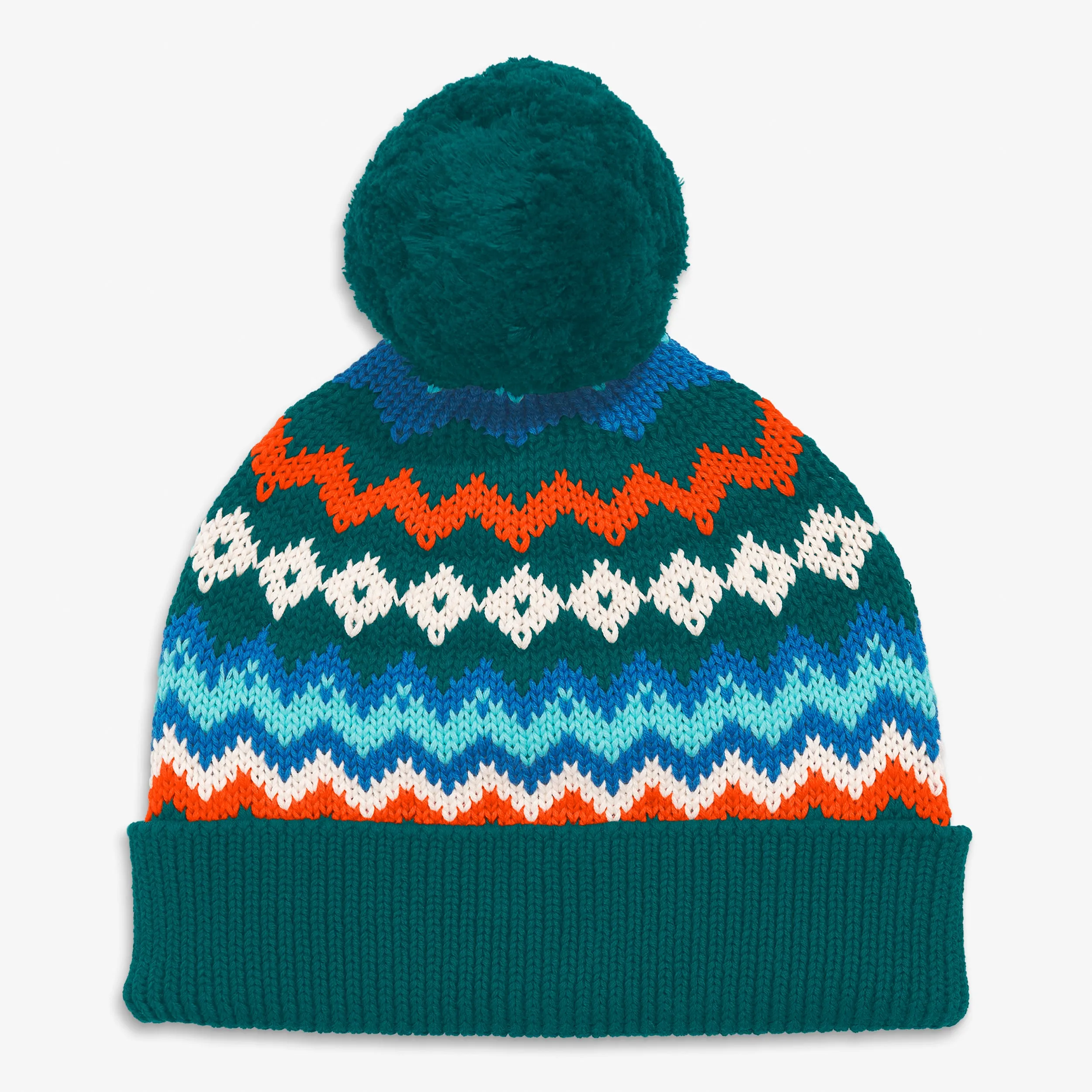 Kids fair isle beanie