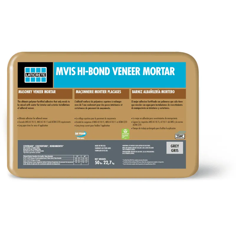 LATICRETE MVIS Hi-Bond Veneer Mortar - Full Pallet